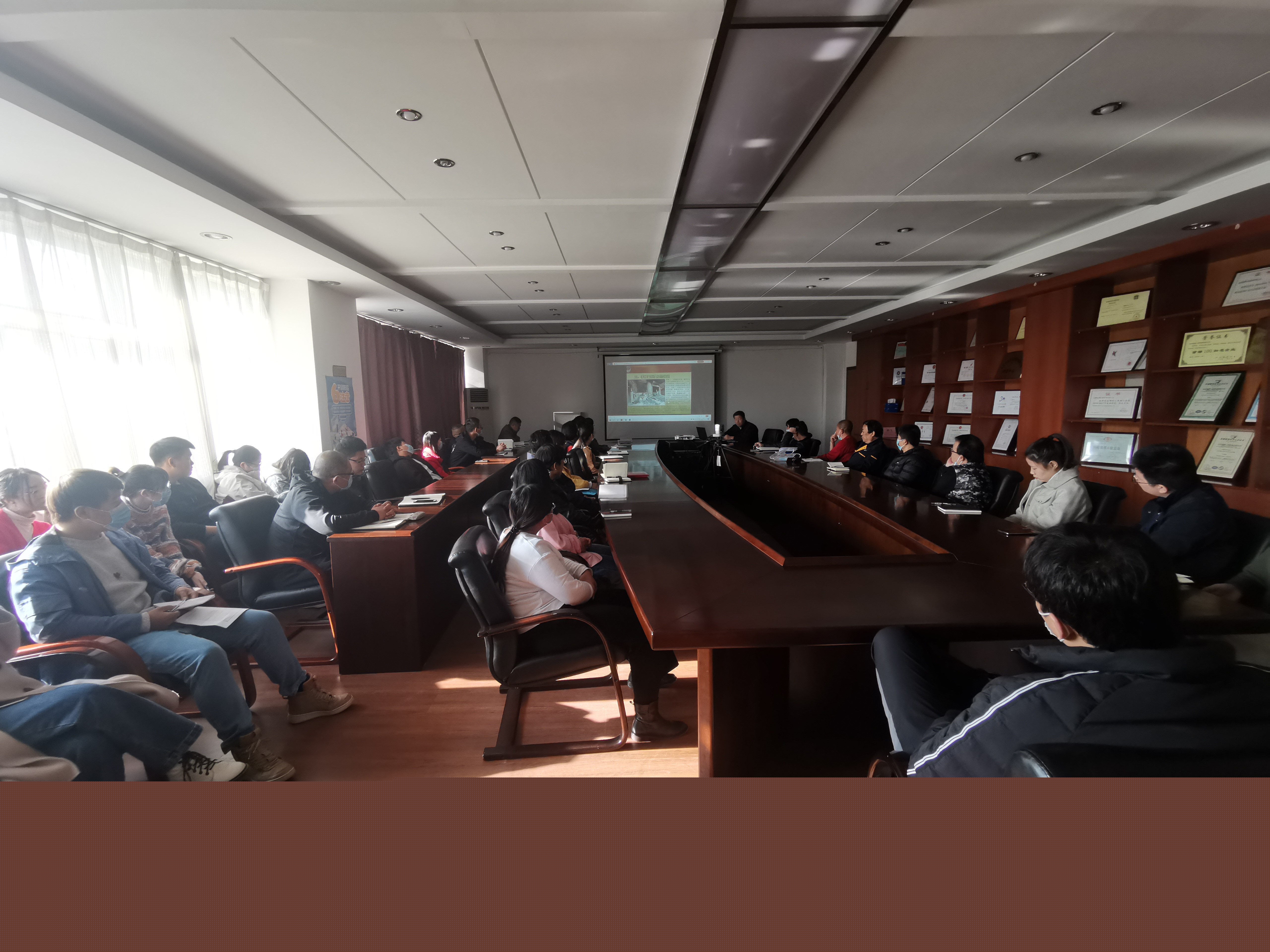 公司組織第九期消防安全教育培訓